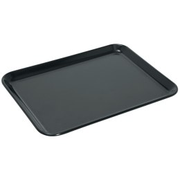 TACA EKSPOZYCYJNA DO ŻYWNOŚCI Z MELAMINY 300X190X17MM CZARNA - HENDI 569108
