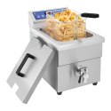 FRYTOWNICA FRYTKOWNICA INDUKCYJNA Z KRANEM 230V ROYAL CATERING 10L