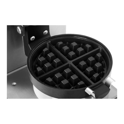 GOFROWNICA OBROTOWA DO GOFRÓW OKRĄGŁYCH ĆWIARTEK ŚR. 18CM 1300W RCWM-1300-RE GOFROWNICA OBROTOWA DO GOFRÓW OKRĄGŁYCH ĆWIARTEK ŚR. 18CM 1300W RCWM-1300-RE