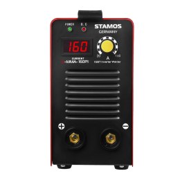 KOMPAKTOWA NIEZAWODNA SPAWARKA MMA IGBT HOT START 160A 230V S-MMA-160PI