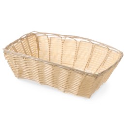 KOSZYK NA PIECZYWO Z POLIRATTANU PROSTOKĄTNY 225X150X65MM - HENDI 426807