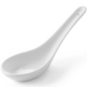 ŁYŻECZKA DO SOSÓW I DIPÓW TAPAS MINI BIAŁA PORCELANA ZESTAW 6SZT. - HENDI 785324