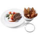 STOJAK NA TOREBKĘ TYPU ROŻEK DO FRYTEK I PRZEKĄSEK STAL NIERDZEWNA WYS. 175 MM - HENDI 630907