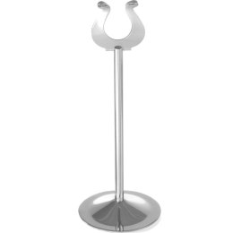 STOJAK PODSTAWKA NA KARTĘ MENU STAL NIERDZEWNA WYS. 200MM - HENDI 665510