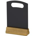 STOŁOWA TABLICZKA INFORMACYJNA REKLAMOWA NA STÓŁ 150X230MM ZESTAW 2 SZT. - HENDI 664056
