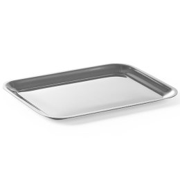 TACA PREZENTACYJNA PÓŁMISEK DO GARNIROWANIA STALOWA NIERDZEWNA 205X155MM - HENDI 400203