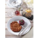 TALERZ DO MAKARONU SPAGHETTI OPTIMA BIAŁA PORCELANA ŚR. 260MM ZESTAW 6SZT. - HENDI 770948