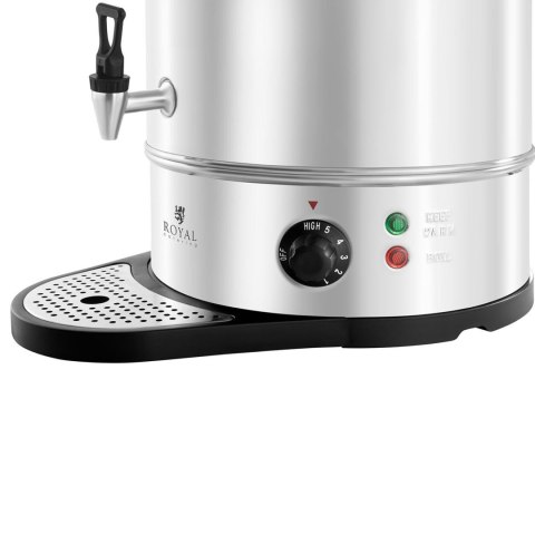 WARNIK PODGRZEWACZ Z KRATKĄ OCIEKOWĄ DO WODY GRZAŃCA STAL NIERDZEWNA 230V 20L WARNIK PODGRZEWACZ Z KRATKĄ OCIEKOWĄ DO WODY GRZAŃCA STAL NIERDZEWNA 230V 20L
