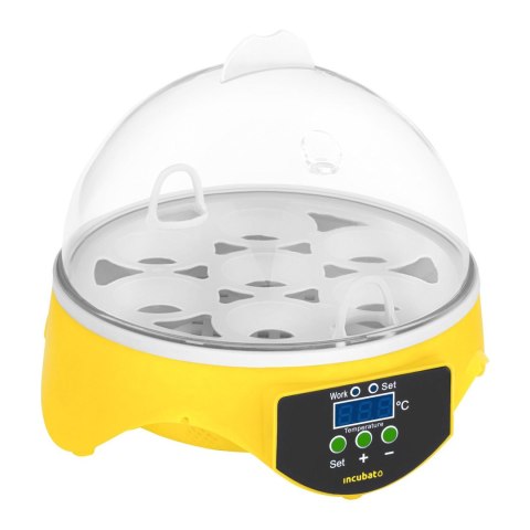 INKUBATOR WYLĘGARKA KLUJNIK DO WYLĘGU 7 JAJ + OWOSKOP 20W INKUBATOR WYLĘGARKA KLUJNIK DO WYLĘGU 7 JAJ + OWOSKOP 20W
