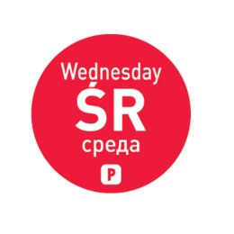 JEDNORAZOWE NAKLEJKI FOOD SAFETY NA POJEMNIKI ŚRODA PL RU EN 2000 SZT. HENDI 850022