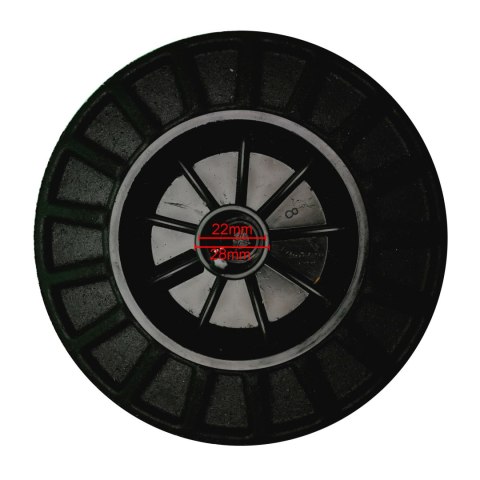 KOŁO KÓŁKO DO ŚMIETNIKA KOSZA KUBŁA NA ŚMIECI MGB 120L 240L ŚR. 200MM KOŁO KÓŁKO DO ŚMIETNIKA KOSZA KUBŁA NA ŚMIECI MGB 120L 240L ŚR. 200MM