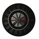 KOŁO KÓŁKO DO ŚMIETNIKA KOSZA KUBŁA NA ŚMIECI MGB 120L 240L ŚR. 200MM