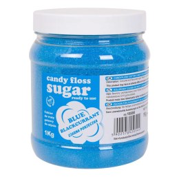 KOLOROWY CUKIER DO WATY CUKROWEJ NIEBIESKI O SMAKU CZARNEJ PORZECZKI 1KG