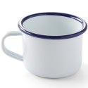 KUBEK EMALIOWANY Z UCHWYTEM BIAŁY 120 ML HENDI 621318