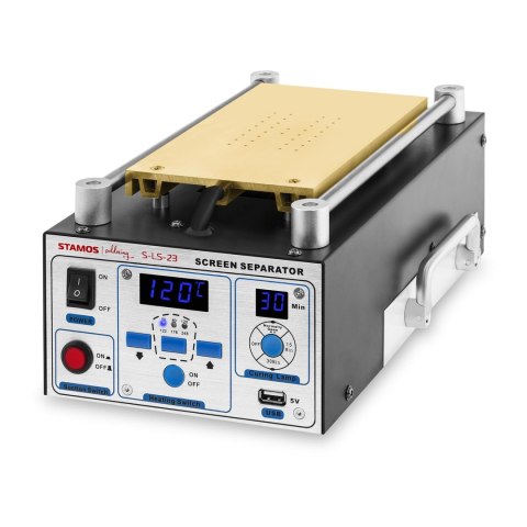 PODGRZEWACZ SEPARATOR SERWISOWY DO NAPRAWY EKRANÓW LCD DO 8 CALI STAMOS SOLDERING S-LS-23 PODGRZEWACZ SEPARATOR SERWISOWY DO NAPRAWY EKRANÓW LCD DO 8 CALI STAMOS SOLDERING S-LS-23