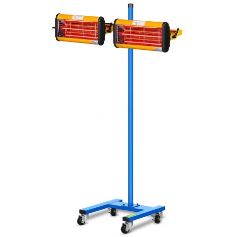 PROMIENNIK CIEPŁA PODCZERWIENI LAKIERNICZNY DO SUSZENIA FARB NA STATYWIE 2200W IR-DRYER2000.2 PROMIENNIK CIEPŁA PODCZERWIENI LAKIERNICZNY DO SUSZENIA FARB NA STATYWIE 2200W IR-DRYER2000.2