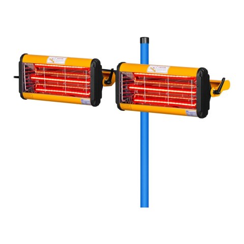 PROMIENNIK CIEPŁA PODCZERWIENI LAKIERNICZNY DO SUSZENIA FARB NA STATYWIE 2200W IR-DRYER2000.2 PROMIENNIK CIEPŁA PODCZERWIENI LAKIERNICZNY DO SUSZENIA FARB NA STATYWIE 2200W IR-DRYER2000.2