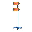 PROMIENNIK CIEPŁA PODCZERWIENI LAKIERNICZNY DO SUSZENIA FARB NA STATYWIE 2200W IR-DRYER2000.2