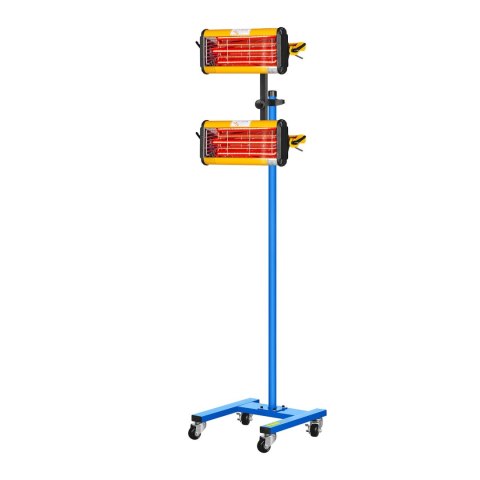 PROMIENNIK CIEPŁA PODCZERWIENI LAKIERNICZNY DO SUSZENIA FARB NA STATYWIE 2200W IR-DRYER2000.2 PROMIENNIK CIEPŁA PODCZERWIENI LAKIERNICZNY DO SUSZENIA FARB NA STATYWIE 2200W IR-DRYER2000.2