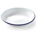TALERZ GŁĘBOKI EMALIOWANY BIAŁY ŚR. 220MM HENDI 621264