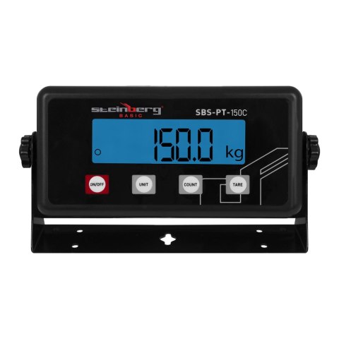 WAGA PRZEMYSŁOWA PACZKOWA POCZTOWA 150KG / 20G LED STEINBERG SYSTEMS SBS-PT-150C WAGA PRZEMYSŁOWA PACZKOWA POCZTOWA 150KG / 20G LED STEINBERG SYSTEMS SBS-PT-150C