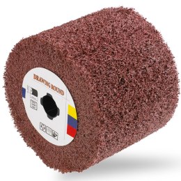 WAŁEK POLERSKI SZLIFIERSKI NYLONOWY 120 X 100 MM M19 ZIARNISTOŚĆ 80 MSW-GRIWHEEL-80