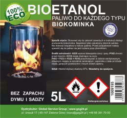 BIOALKOHOL BIOETANOL BIO PALIWO DO BIOKOMINKA 5L