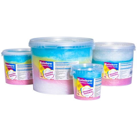 KOLOROWA TĘCZOWA WATA CUKROWA RAINBOW COTTON CANDY 3L KOLOROWA TĘCZOWA WATA CUKROWA RAINBOW COTTON CANDY 3L