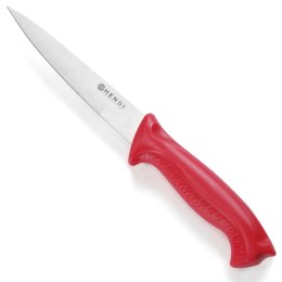 NÓŻ DO FILETOWANIA HACCP DO SUROWEGO MIĘSA 300MM - CZERWONY - HENDI 842522