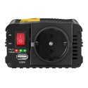 PRZETWORNICA NAPIĘCIA SAMOCHODOWA DO AKUMULATORA 300/600W + ADAPTER DO GNIAZDKA ZAPALNICZKI