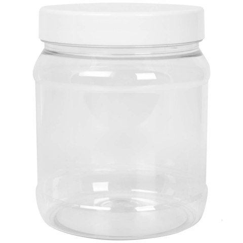 SŁOIK OKRĄGŁY Z POKRYWKĄ GWINT 100/400 TRANSPARENTNY 1000ML SŁOIK OKRĄGŁY Z POKRYWKĄ GWINT 100/400 TRANSPARENTNY 1000ML