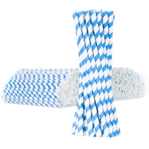 SŁOMKI PAPIEROWE BIO EKOLOGICZNE PAPER STRAWS GRUBE 8/205MM - BIAŁO-NIEBIESKIE 500SZT. SŁOMKI PAPIEROWE BIO EKOLOGICZNE PAPER STRAWS GRUBE 8/205MM - BIAŁO-NIEBIESKIE 500SZT.