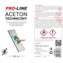 ACETON TECHNICZNY 100% W SPRAYU PRO-LINE SPRAY 500ML