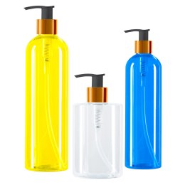 DOZOWNIK DYSPENSER Z POMPKĄ DO PŁYNU ŻELU 24/410 200ML - CZERWONY