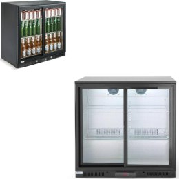 LODÓWKA BAROWA NA NAPOJE 2-DRZWIOWA SZER. 90CM 228L