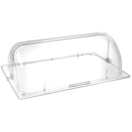 POKRYWA POKRYWKA PRZEZROCZYSTA OTWIERANA ROLLTOP DO TACY GN 1/1