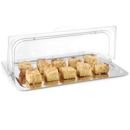 POKRYWA POKRYWKA PRZEZROCZYSTA OTWIERANA ROLLTOP DO TACY GN 1/1
