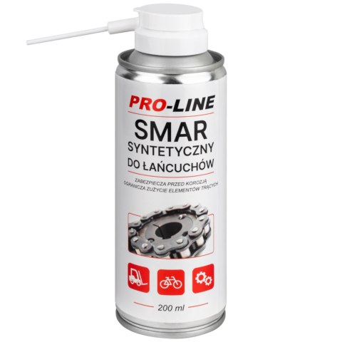 SYNTETYCZNY SMAR DO ŁAŃCUCHÓW PRO-LINE SPRAY 200ML SYNTETYCZNY SMAR DO ŁAŃCUCHÓW PRO-LINE SPRAY 200ML