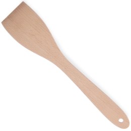 SZPATUŁA DREWNIANA KUCHENNA DO SMAŻENIA DŁ. 300MM - ZESTAW 4SZT. - HENDI 525142