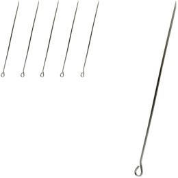 SZPILKI SZPATUŁY DO SZASZŁYKÓW STALOWE 25CM ZESTAW 6SZT.