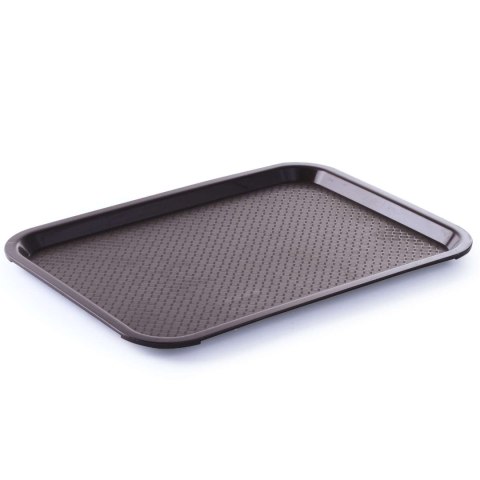 TACA Z POLIPROPYLENU FAST FOOD 35X45CM - BRĄZOWA TACA Z POLIPROPYLENU FAST FOOD 35X45CM - BRĄZOWA