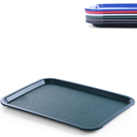 TACA Z POLIPROPYLENU FAST FOOD 35X45CM - ZIELONA TACA Z POLIPROPYLENU FAST FOOD 35X45CM - ZIELONA