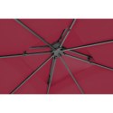 PAWILON OGRODOWY ALTANA Z ORNAMENTEM SKŁADANA 3 X 3 X 2.6 M CZERWONE WINO