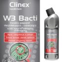 PŁYN BAKTERIOBÓJCZY DO DEZYNFEKCJI I ODGRZYBIANIA ŁAZIENIEK I URZĄDZEŃ SANITARNYCH CLINEX W3 BACTI 1L