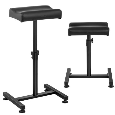 PODNÓŻEK KOSMETYCZNY DO PEDICURE REGULOWANA WYSOKOŚĆ DO 75 CM DO 80 KG - CZARNY PODNÓŻEK KOSMETYCZNY DO PEDICURE REGULOWANA WYSOKOŚĆ DO 75 CM DO 80 KG - CZARNY