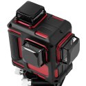 POZIOMICA LASEROWA 360 LASER KRZYŻOWY SAMOPOZIOMUJĄCY Z TRIPODEM 25 M