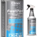 PREPARAT DO CZYSZCZENIA PLASTIKU RTV AGD MEBLI ANTYSTATYCZNY CLINEX FASTPLAST 1L