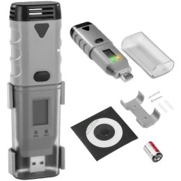REJESTRATOR TERMPERATURY I WILGOTNOŚCI USB ZAKRES -35 DO 80C