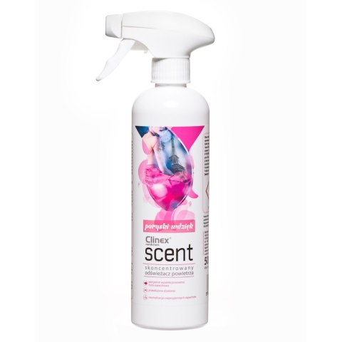 SKONCENTROWANY ODŚWIEŻACZ POWIETRZA ROZPYLANY NA POWIERZCHNIE CLINEX SCENT - PARYSKI WDZIĘK 500ML SKONCENTROWANY ODŚWIEŻACZ POWIETRZA ROZPYLANY NA POWIERZCHNIE CLINEX SCENT - PARYSKI WDZIĘK 500ML