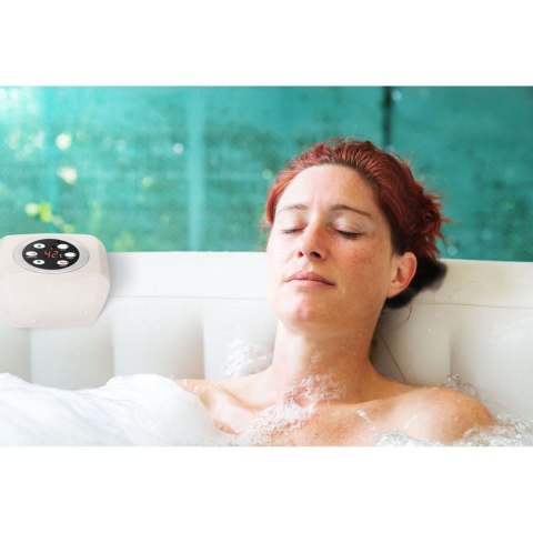 JACUZZI OGRODOWE DMUCHANE Z MASAŻEM 6 OSOBOWE 42C 900 L BEŻOWO-BIAŁE JACUZZI OGRODOWE DMUCHANE Z MASAŻEM 6 OSOBOWE 42C 900 L BEŻOWO-BIAŁE